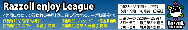 Razzoli enjoy League
